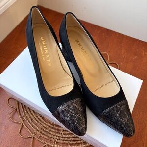 Black and Brown Women's Heels